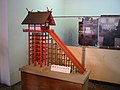 Reconstruction of part of Izumo shrine in the Kamakura period