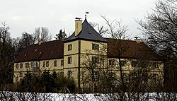 Schloss Ledenburg, Südwestansicht