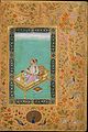 Image 5Folio from the Shah Jahan Album, c. 1620, depicting the Mughal Emperor Shah Jahan (from History of books)