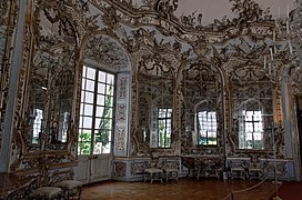 Amalienburg, galerie des glaces.