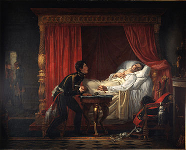 La Mort du général Moreau (1814), musée des Beaux-Arts de Brest.