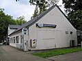 Der ehemalige Kleinbahnhof Friedenstal (heute Gaststätte)