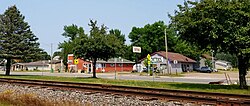 Businesses along Forest Boulevard.