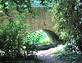 Brücke über den ehemaligen Wassergraben