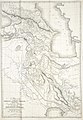 نقشه‌ای از رابرت کر پورتر که نام رودخانه را ارس نوشته‌است.