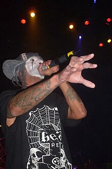 Gomes performing with Hed PE in 2008