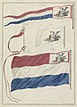 Flags of the Batavian Republic.