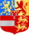 Arms of the lords of Zuylestein, natural son of Frederick Henry, Prince of Orange and his descendants the earls of Rochford in England[55]