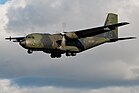 Am 14. Dezember 2021 setzte mit der 50+36 zum letzten mal eine deutsche C-160 auf dem Fliegerhorst Hohn auf. Damit endete nach 53 Jahren die Geschichte der Transall in der deutschen Luftwaffe (Bild der „50+36“ vom 14. Mai 2013 am Fliegerhorst Trollenhagen). KW 51 (ab 19. Dezember 2021)