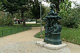 Fontaine du jardin Villemin.