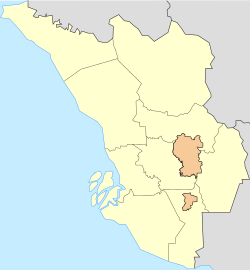 Hulu Selangor District is located in Selangor