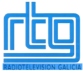Logo da Radiotelevisión Galicia (RTG) dende 1985 a 1989[5].