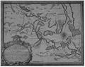 Nakskov afbildet af den svenske konges kartograf. Viser løbegrave fra en af belejringerne (1658/1659) [72].