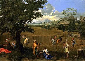 Les Saisons L'été ou Ruth et Booz, Nicolas Poussin