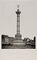 Colonne de Juillet à Paris, place de la Bastille.