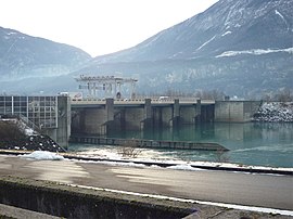 Saint-Egrève dam