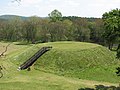 Etowah Mound B, seen from Mound A