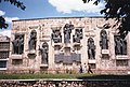 A monument in Dushanbe to Tajik writers.