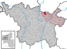 Läget för Bodenbach i Landkreis Vulkaneifel