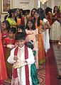 Image 9Expatriate Sri Lankan Tamil children in traditional clothes in Toronto, Ontario, Canada (from Tamil diaspora)