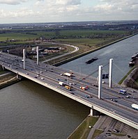 Overzicht brug in 1988