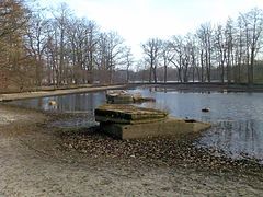 Nummernweiher mit Seelöwenfelsen