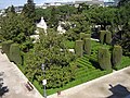 Sabatini Gardens, beside the north façade of the Royal Palace.