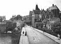 Weidenhäuser Brücke 1905 mit Neubau der Alten Universität