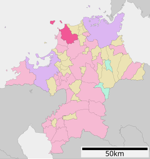 宗像市位置図