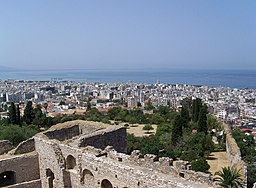 Vy över Patras