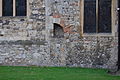 Voûte en berceau du VIIe siècle dans l'église de Prittlewell