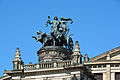 Quadriga an der Semperoper in Dresden