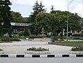 Suuvorovo : le parc devant la mairie