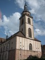 Fassade der ehemaligen Abteikirche