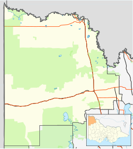 Mittyack is located in Rural City of Mildura