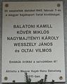 Balatoni Kamill, Csalogány utca 9-11.