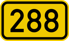 Bundesstraße 288 number.svg