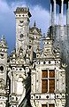 Une lucarne du château de Chambord.