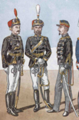 Mounted Dorobanți in 1868