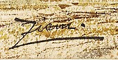 signature de Félix Ziem