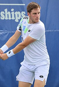 Henry Patten was part of the 2024 winning men's doubles team.