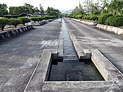 杖の淵公園の湧水井