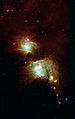 史匹哲太空望遠鏡的M78影像。