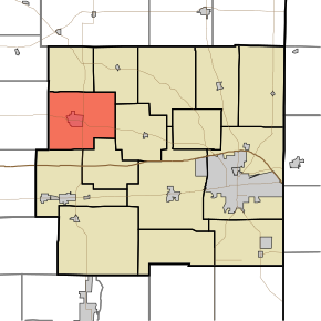 Location in Wayne County