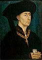 Philippe le Bon, duc de Bourgogne, portant le collier de l'Ordre de la Toison d'or, par Rogier van der Weyden