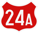 Drum național 24A
