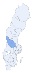 O condado de Dalarna