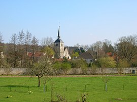 A general view of Arc-en-Barrois