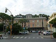 Treinstation van Alassio.