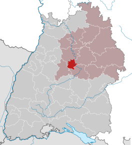 Poziția localității Stuttgart
